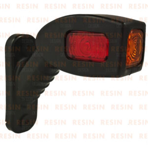 FANALE ING. LATERALE A LED DX INCLINATO 90° BIANCO/ROSSO/ARANCIONE LED